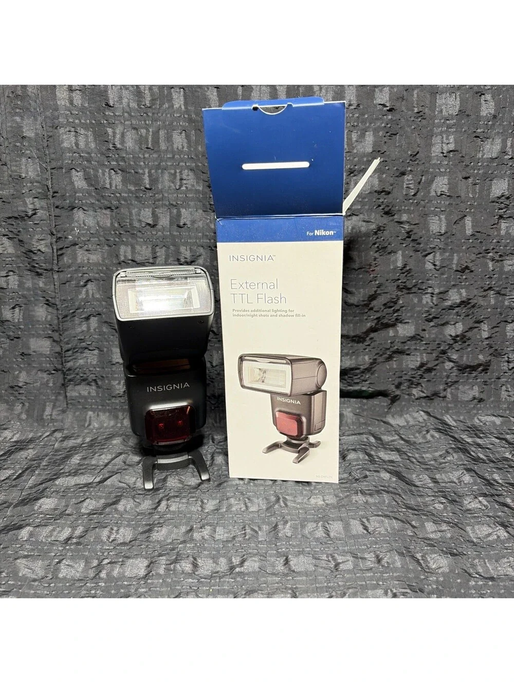 Insignia NS-DXFL2N Full Automatic TTL Operation Flash Built In Wide Angle Lens